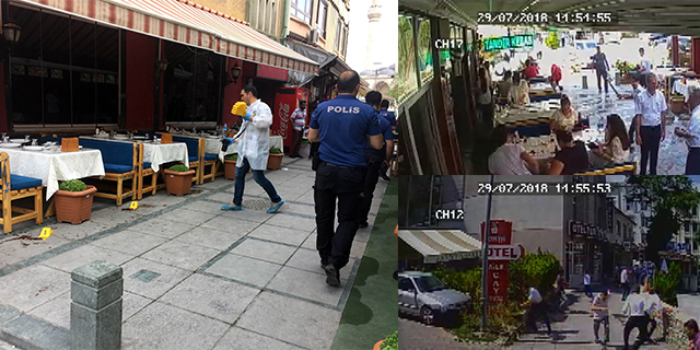 Konya’da ölümle sonuçlanan gürültü kavgası kamerada