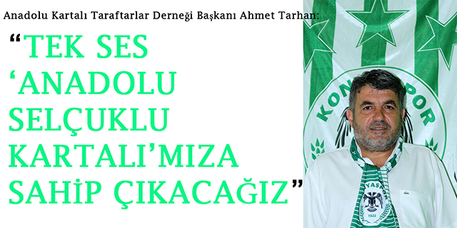 Taraftarlardan Konyaspor’a destek çağrısı