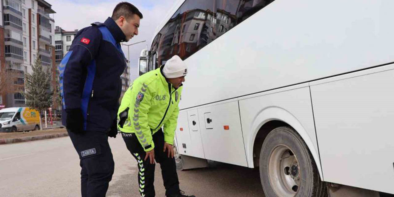 Okul Servislerine Polis ve Zabıtadan Ortak Denetim