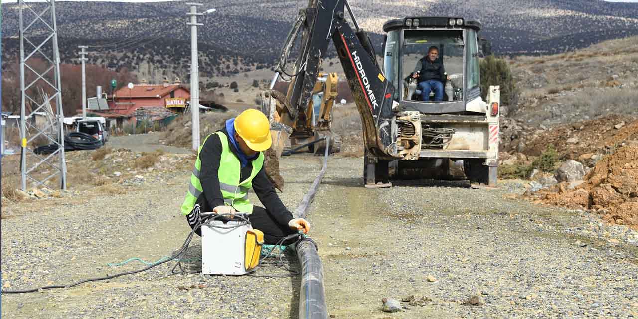 KOSKİ’den Şehir Merkezinde 3.8 Kilometre Yeni Şebeke Çalışması