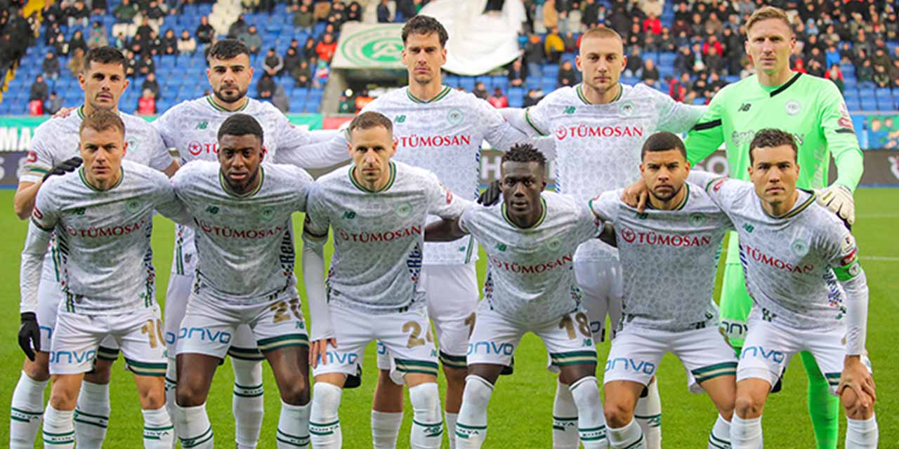 Konyaspor Bu Sezon İlk 11’de İstikrarı Sağlayamadı!