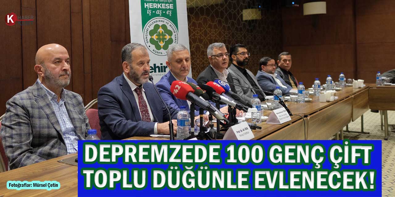 Depremzede 100 Genç Çift Yuva Kurma Hayallerine Kavuşacak