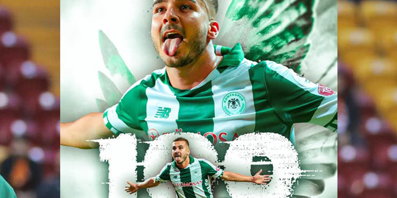 Oğulcan Ülgün Konyaspor’da ‘Dalya 100’ Dedi