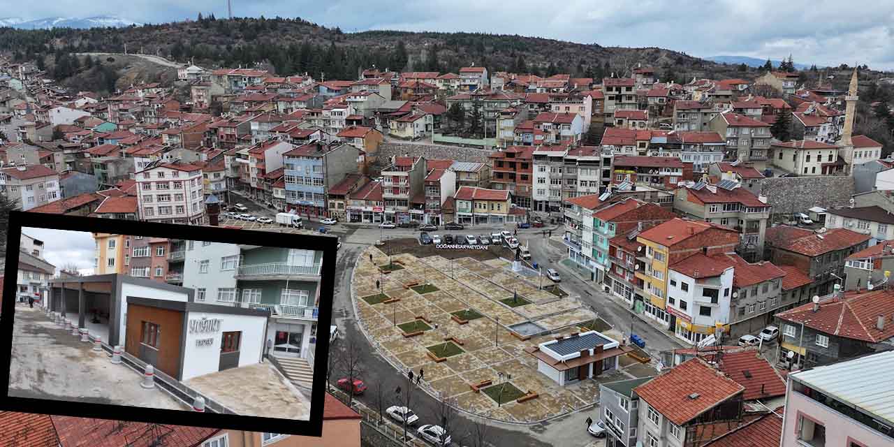 Konya Büyükşehir, Doğanhisar’daki Meydan Düzenleme Çalışmasını Tamamladı