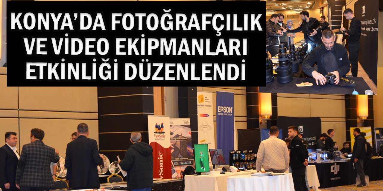 Fotoğrafçılık ve Video Ekipmanları Etkinliği Düzenlendi