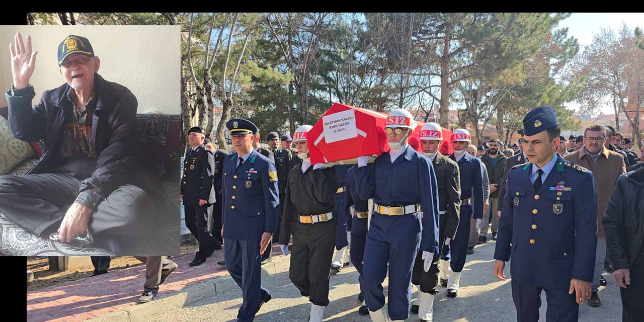 Kore Gazisi Süleyman Kalacı Son Yolculuğuna Uğurlandı