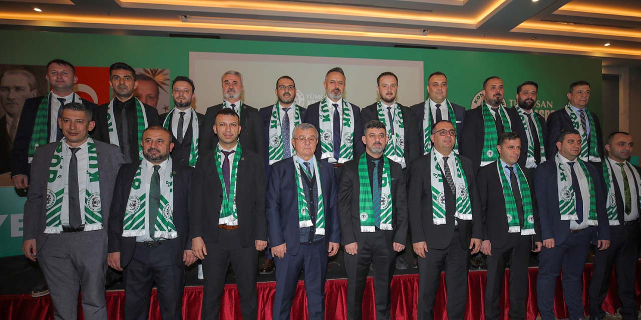 Konyaspor Yönetimi Görev Dağılımı Yaptı