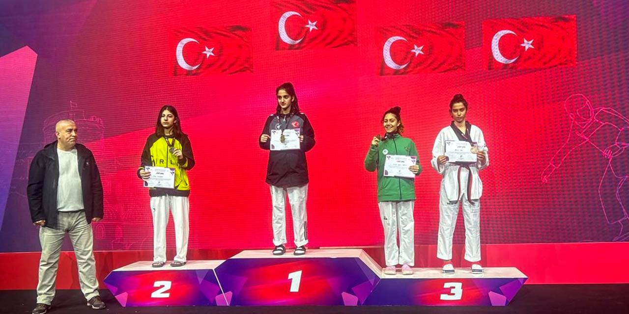 Taekwondada Melek Yağmur Ergün’den Uluslararası Bir Başarı Daha!