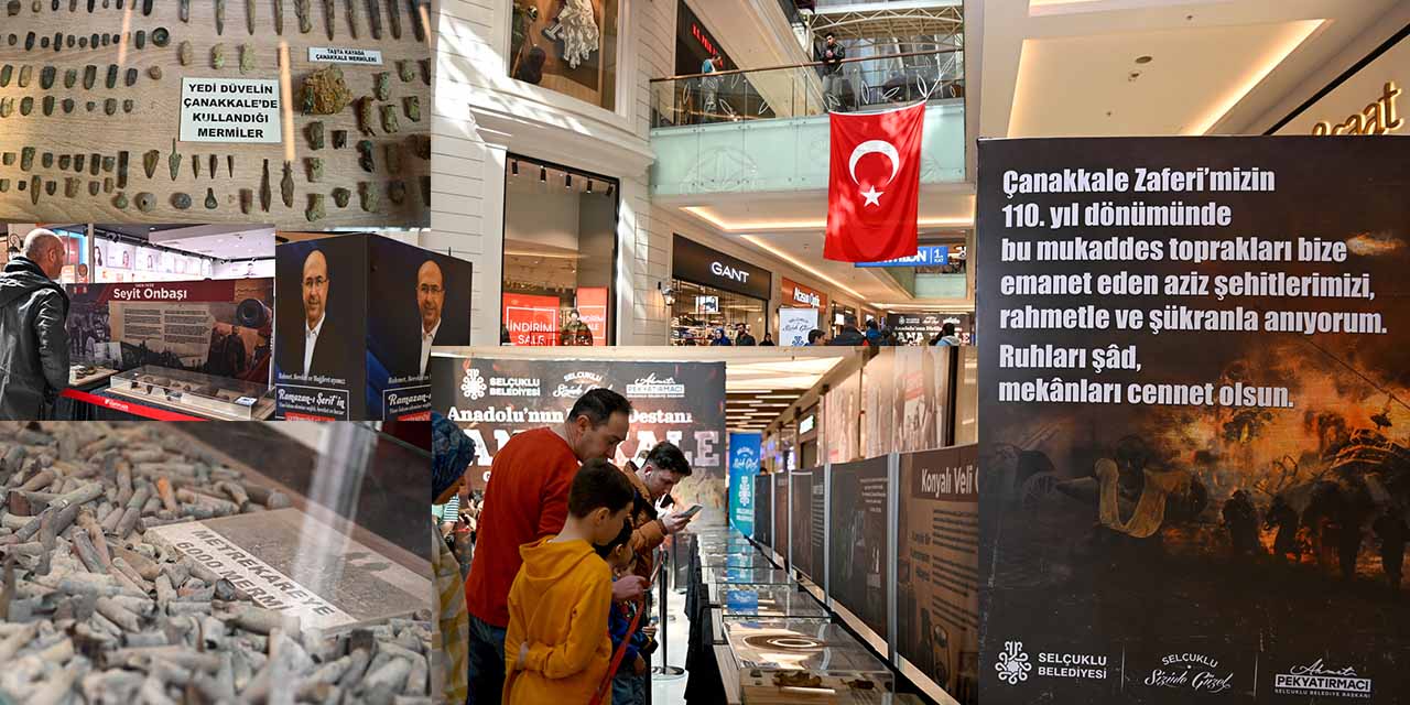 Selçuklu Belediyesi Ecdadın Çanakkale Destanını Unutturmuyor