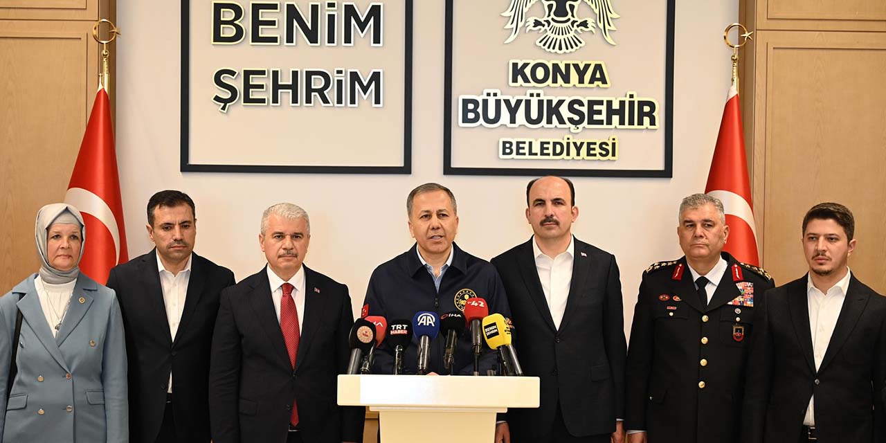 Bakan Yerlikaya Konya’da