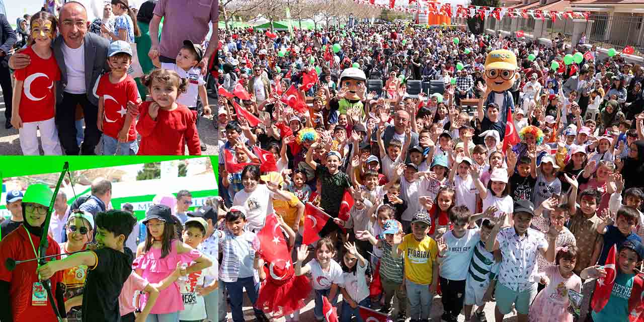 80 Binde Devr-i Alem Parkı'nda 23 Nisan Rüzgarı Esti