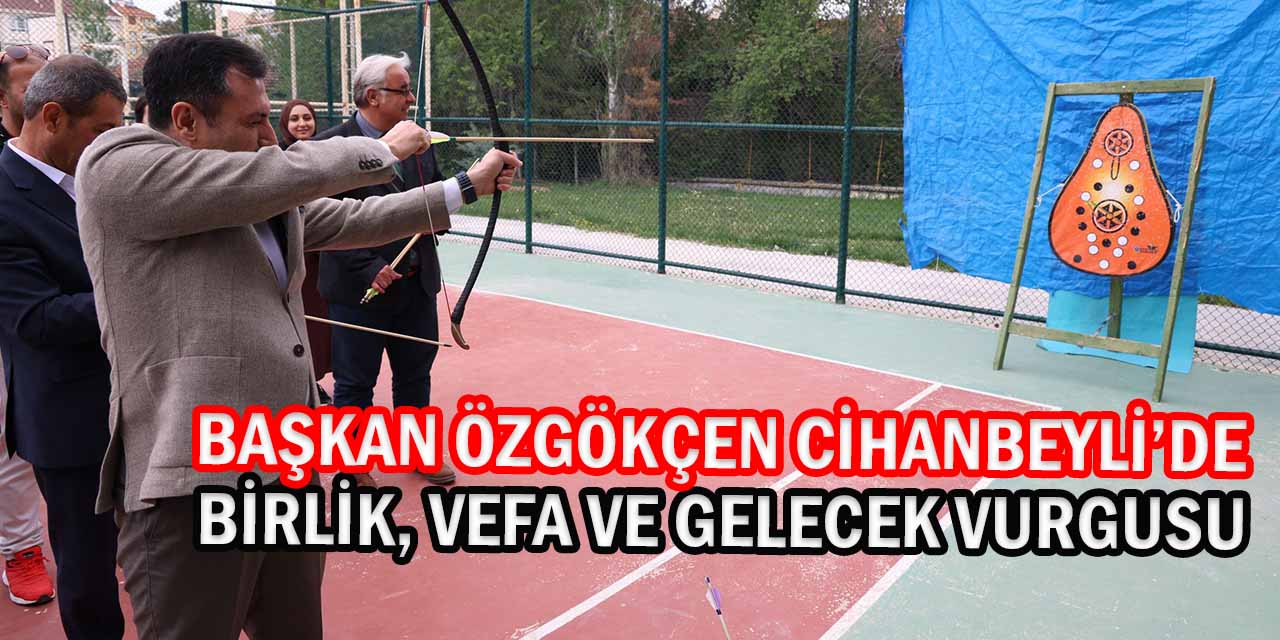 Başkan Özgökçen: “Gençlerimizin Hayali Bizim Yol Haritamız”