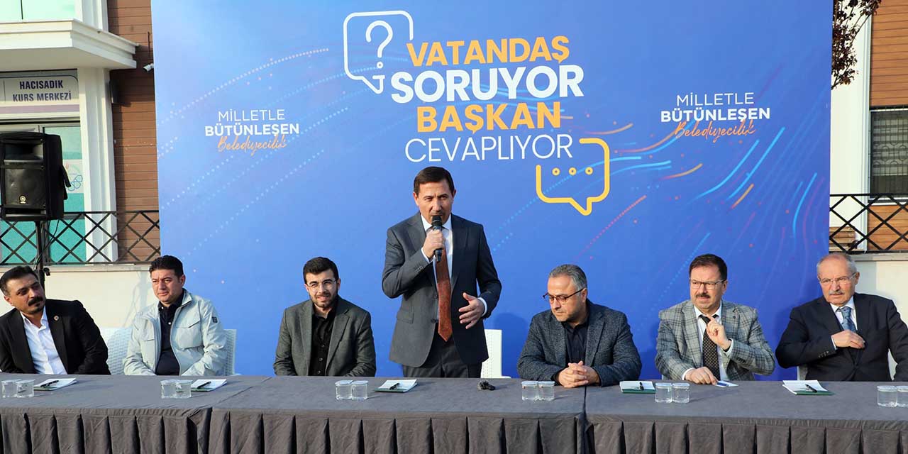 Karatay’da da “Vatandaş Soruyor, Başkan Cevaplıyor”