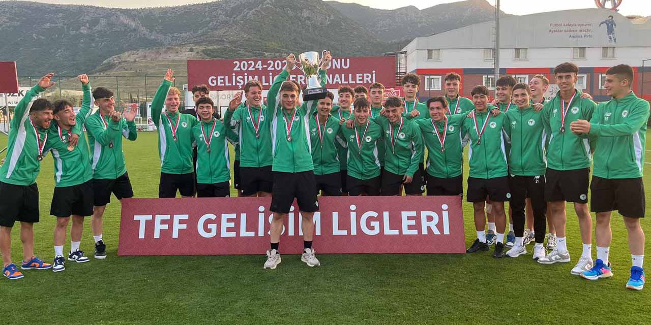Konyaspor U-16 Takımı’na Fair Play Özel Ödülü