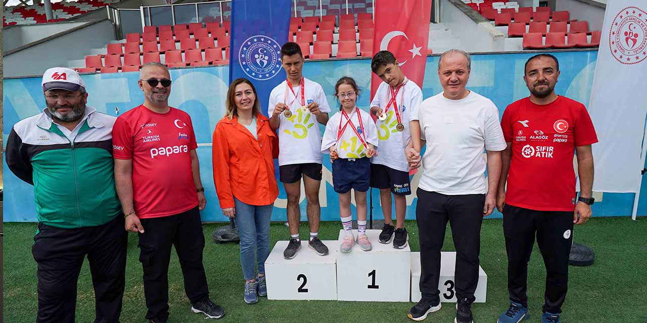 DOSD Meram’dan Madalya Yağmuru