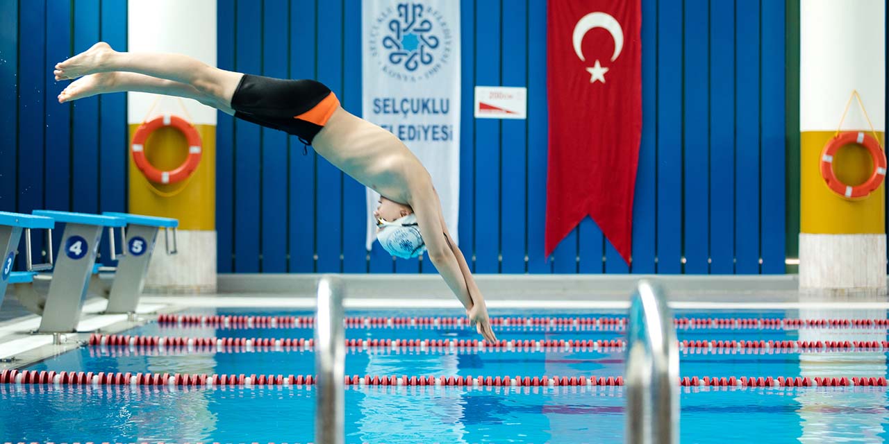 Selçuklu Belediyesi Yüzme Yarışları Başlıyor