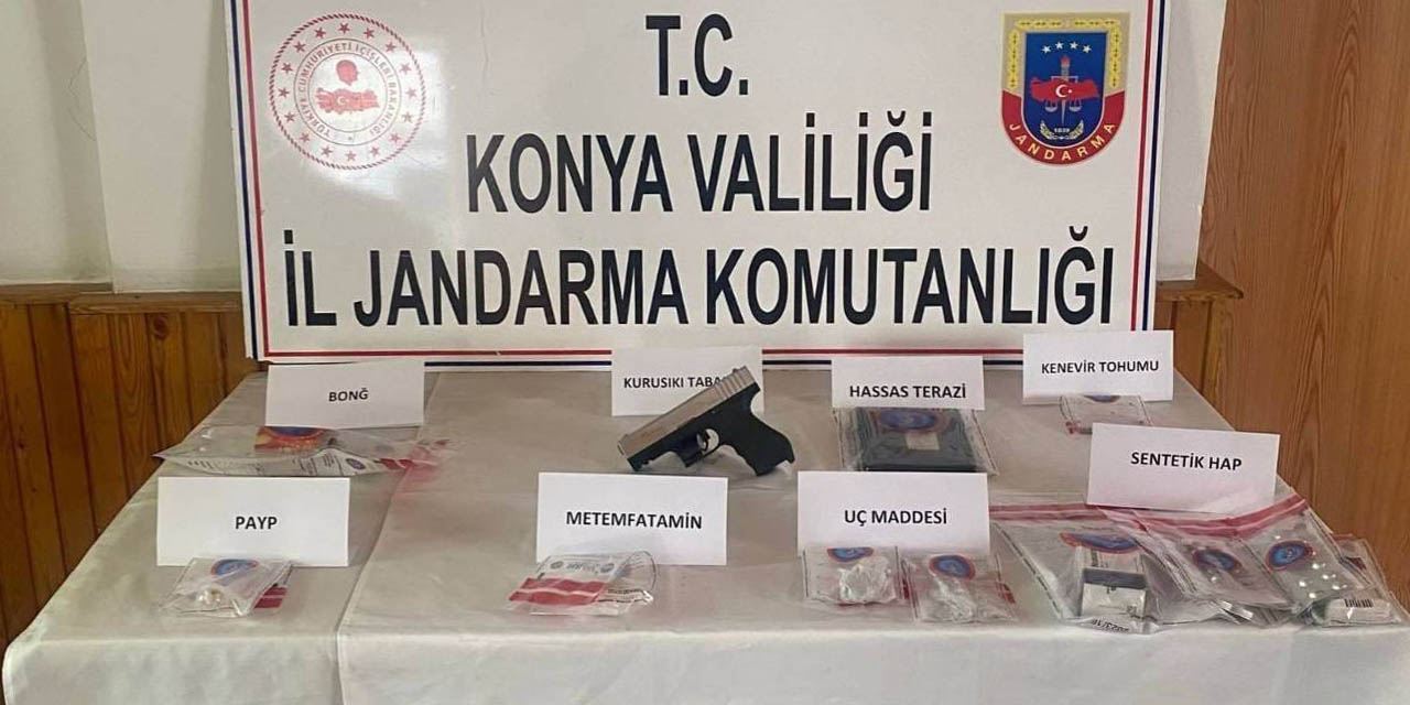 Konya’da Jandarmadan Uyuşturucu Operasyonu: 3 Tutuklama