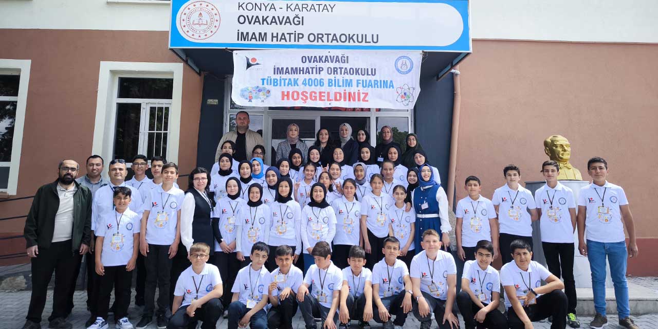 Ovakavağı İmam Hatip Ortaokulu’nda Bilim Fuarı