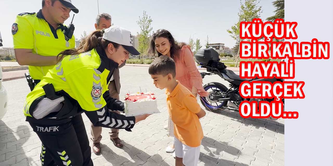 Şehidin Oğlunun Dileği Doğum Günü Sürpriziyle Gerçek Oldu