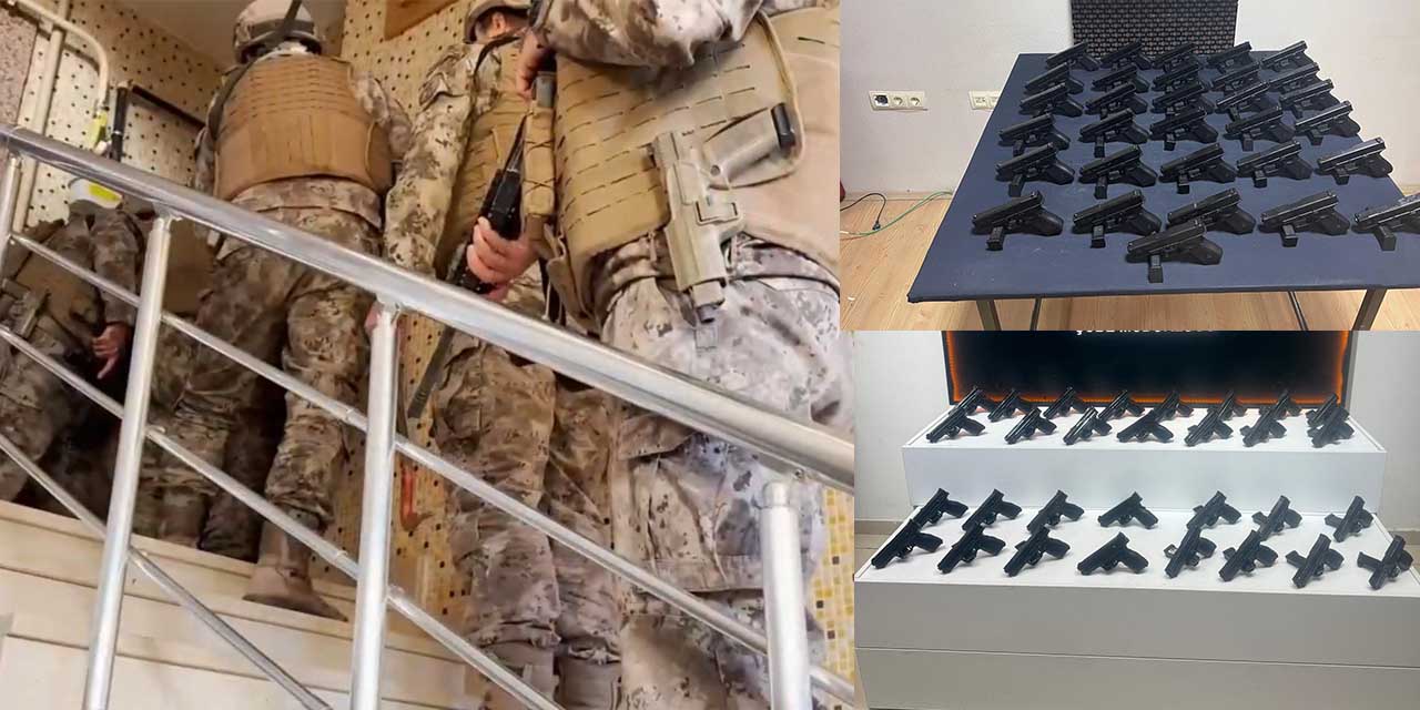 Polisin Takibine Takılan Silah Kaçakçılarına Eş Zamanlı Operasyon!