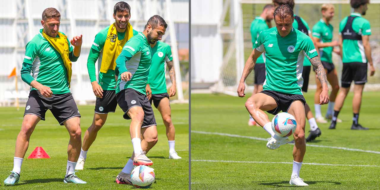 Konyaspor Alanyaspor Maçının Hazırlıklarını Sürdürdü