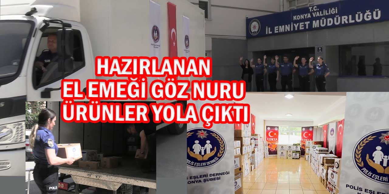 Kermes İçin Hazırlanan El Emeği Göz Nuru Ürünler Yola Çıktı