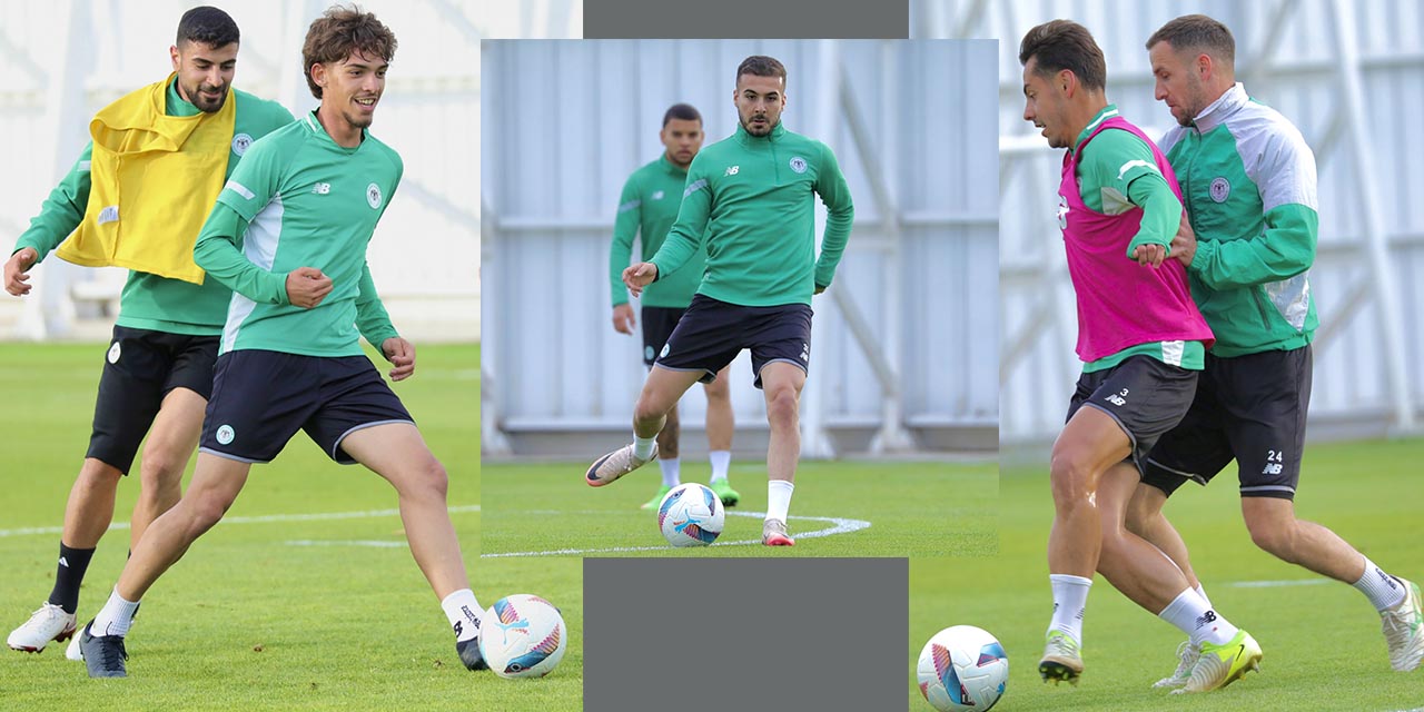 Konyaspor Fenerbahçe Maçının Hazırlıklarını Taktik Çalışmayla Sürdürdü