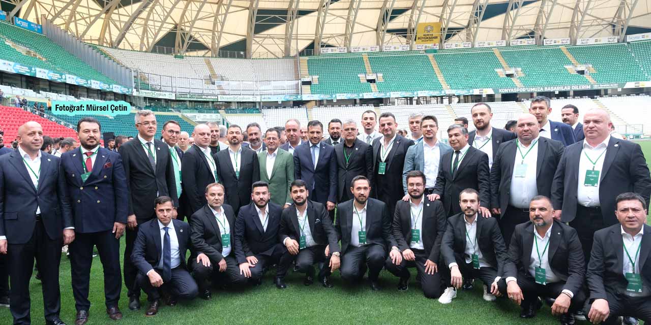 Konyaspor Yeni Yönetimine Her Kesimden Tebrik Mesajı Yağıyor!