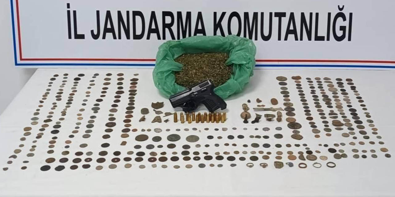 Konya’da Jandarmadan Kaçak Tarihi Eser Operasyonu