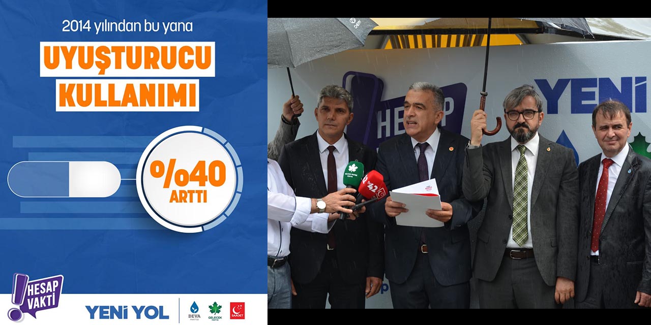 Acil Eylem Planı Çağrısında Bulunan Yeni Yol: “Uyuşturucu Kullanım Yaşı 9’a Düştü!”