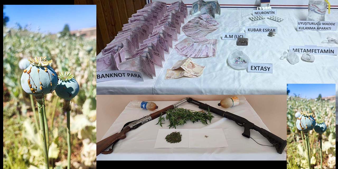 Konya’da Jandarmadan Uyuşturucu Operasyonu: 5 Gözaltı