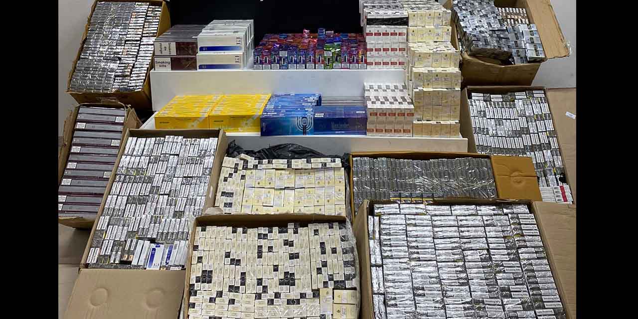 Konya’da Piyasa Değeri 1 Milyon 100 Bin Lira Olan Kaçak Sigara Ele Geçirildi