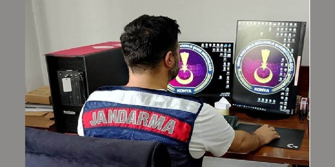 Konya Jandarmasının Sanal Devriye Radarına Bin 388 Hesap Takıldı