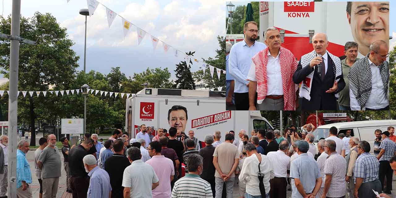 Saadet Partisi Selçuklu’da Aşure Dağıttı