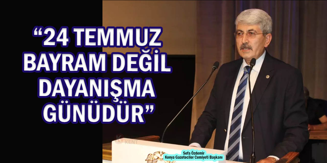 Özdemir: “Anadolu Basını Daha Özgür Günlere Kanat Çırpmayı Bekliyor!”