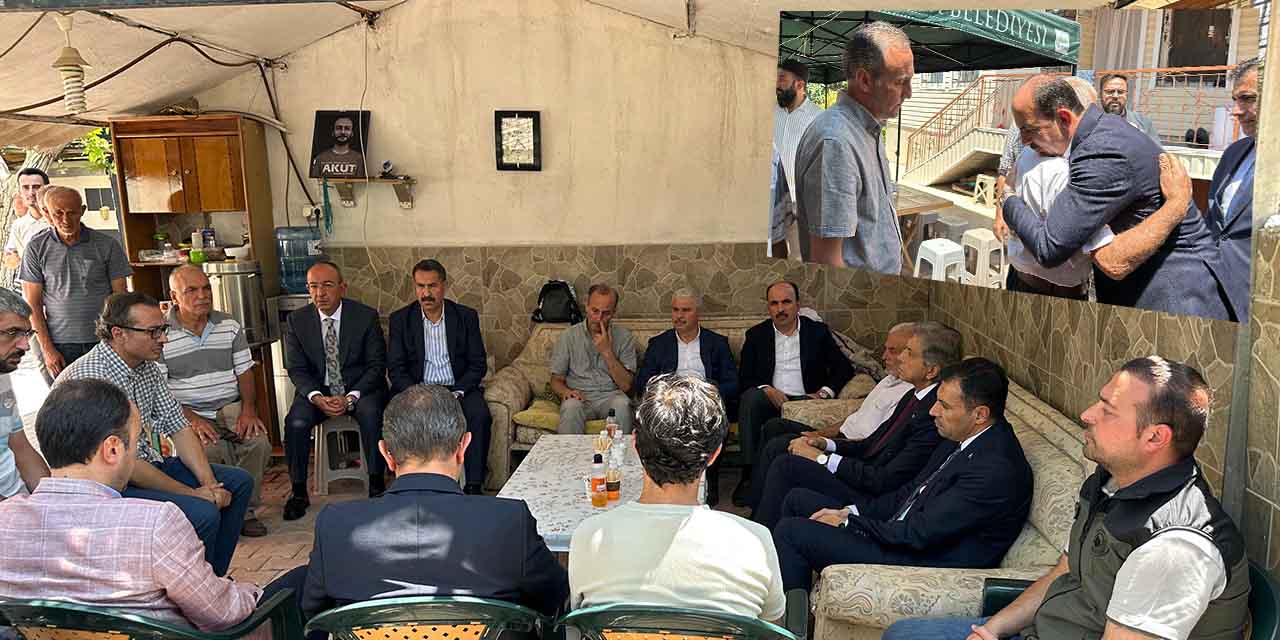 Şehit Muharrem Can’ın Ailesine Taziye Ziyareti