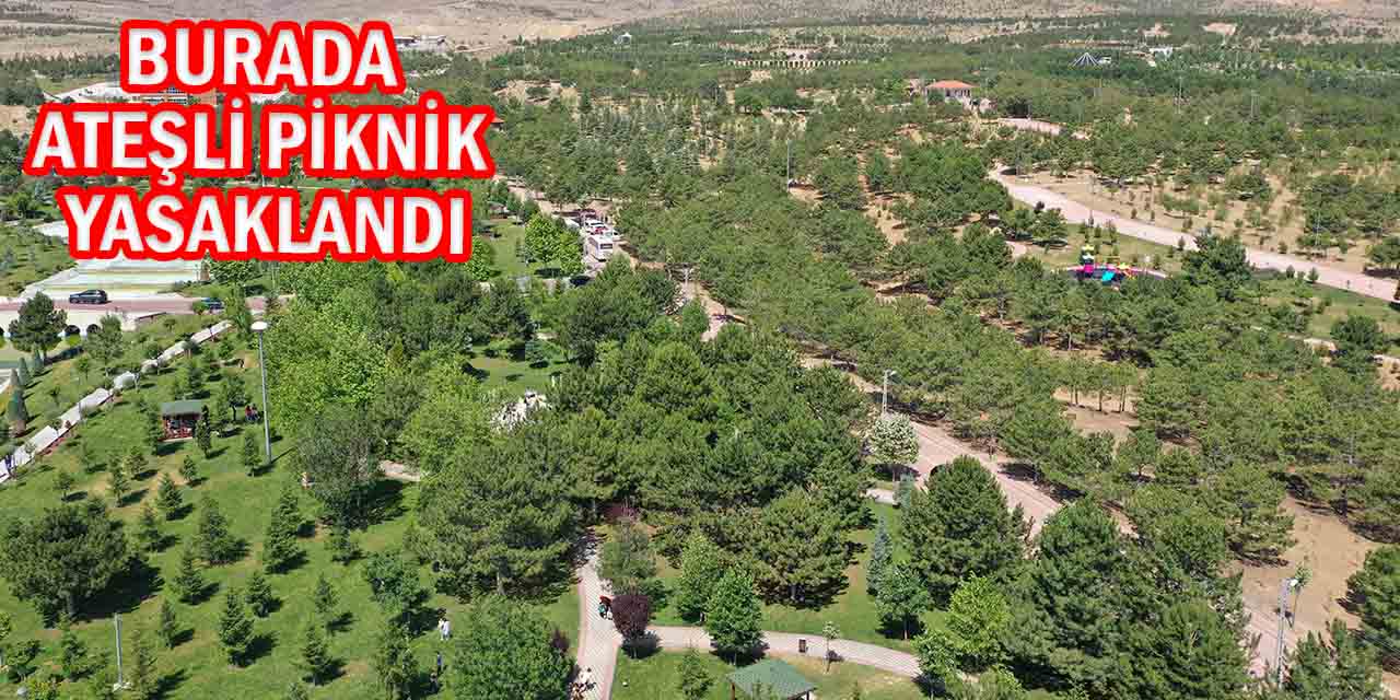 “Piknikçilerin Ateşle Oynaması Yasaklandı!”