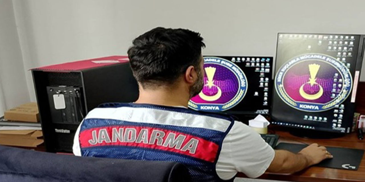 Konya Jandarmasının Sanal Devriyesine 2 Bin 853 Hesap Takıldı