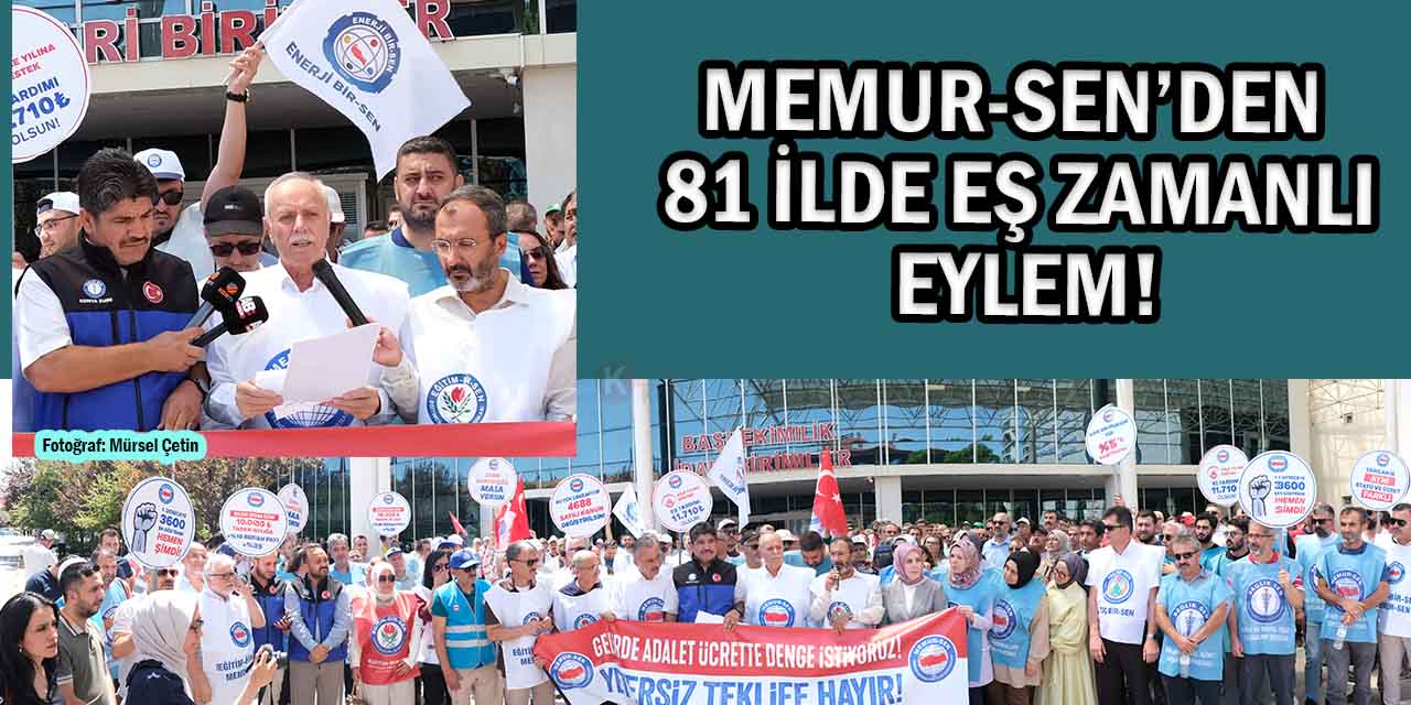 Memur-Sen: “İşveren Heyeti'nin Teklifini Yok Sayıyoruz!”