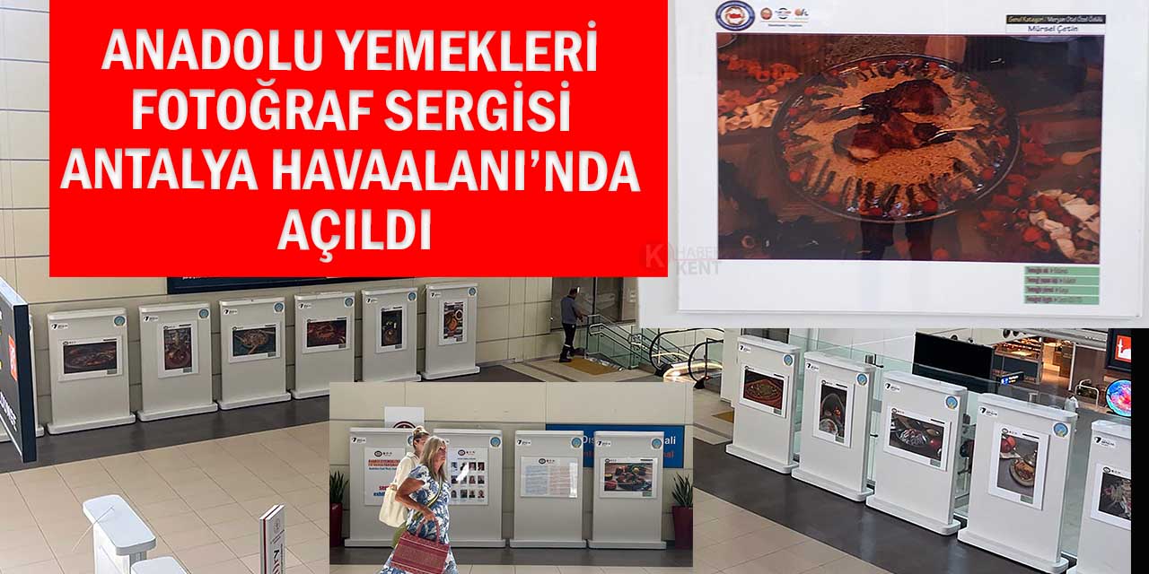 Anadolu Yemeklerinin Ödüllü Fotoğrafları Sergileniyor