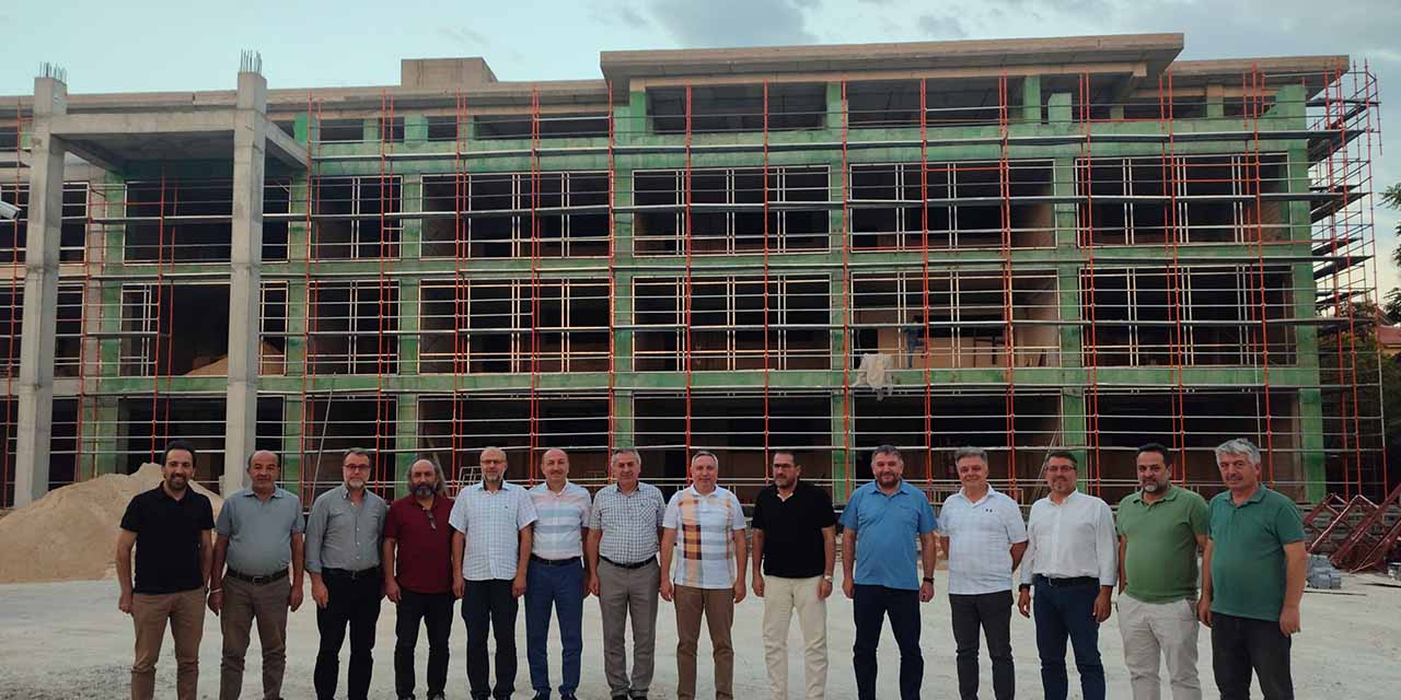 Konya’ya Kazandırılacak Modern Eğitim Yuvasının İnşası Hızla Tamamlanıyor