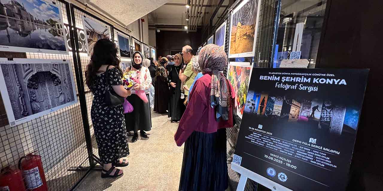 ‘Benim Şehrim Konya’ Fotoğraf Sergisi Açıldı