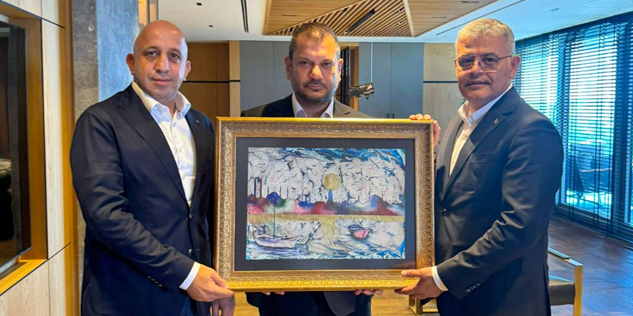 Konyaspor’dan Kulüpler Birliği Vakfı Başkanı’na Hayırlı Olsun Ziyareti