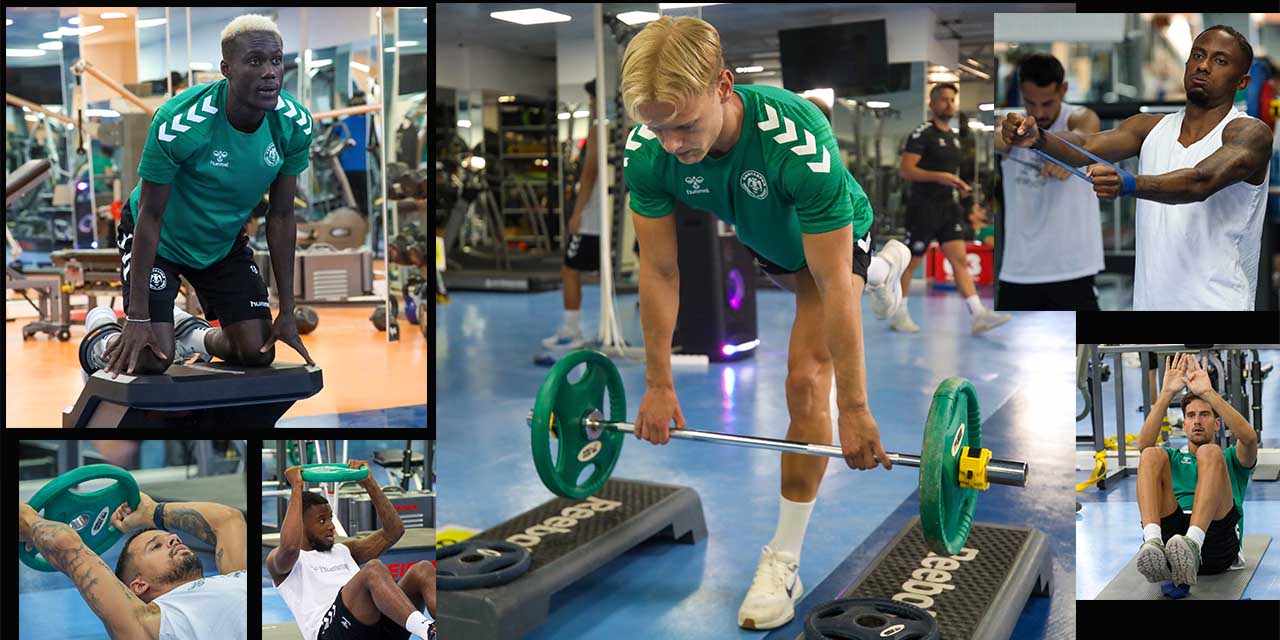 Konyaspor Kuvvet Çalıştı