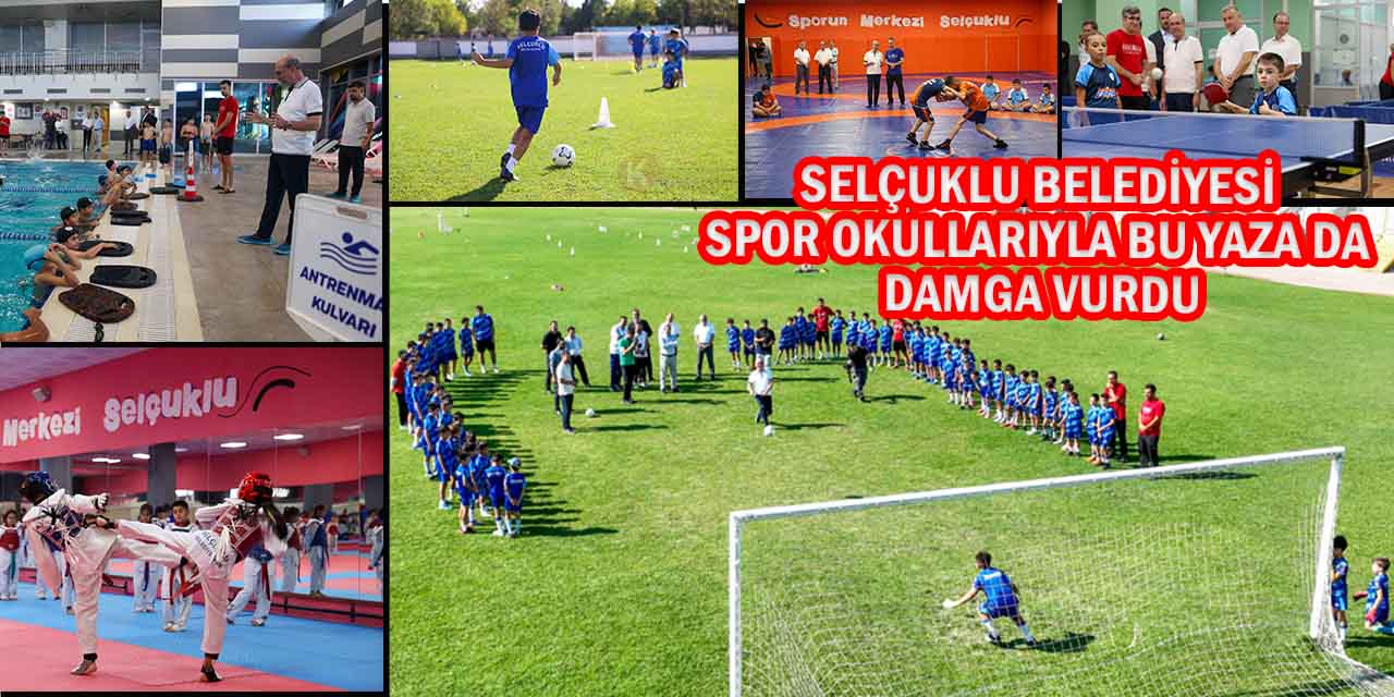 Selçuklu’da Türkiye’nin En Büyük Spor Organizasyonu: 14 Bin Öğrenci Katıldı