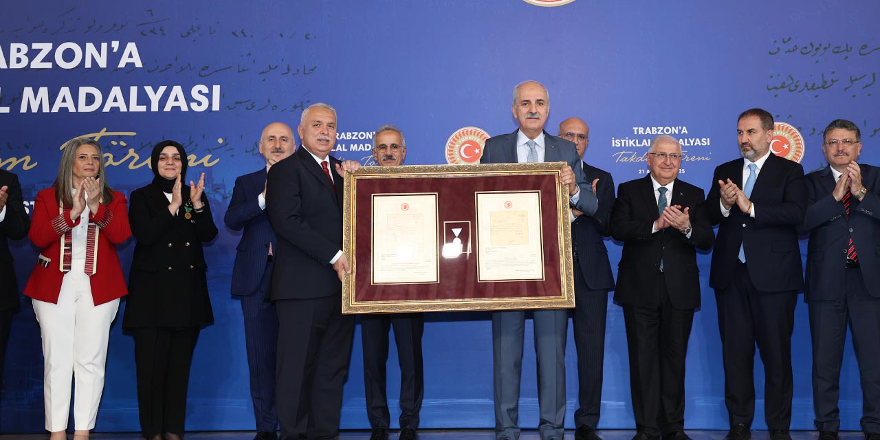 Kılıç: “Bu Madalya, Trabzon’a ve Bütün Milletimize Aittir”