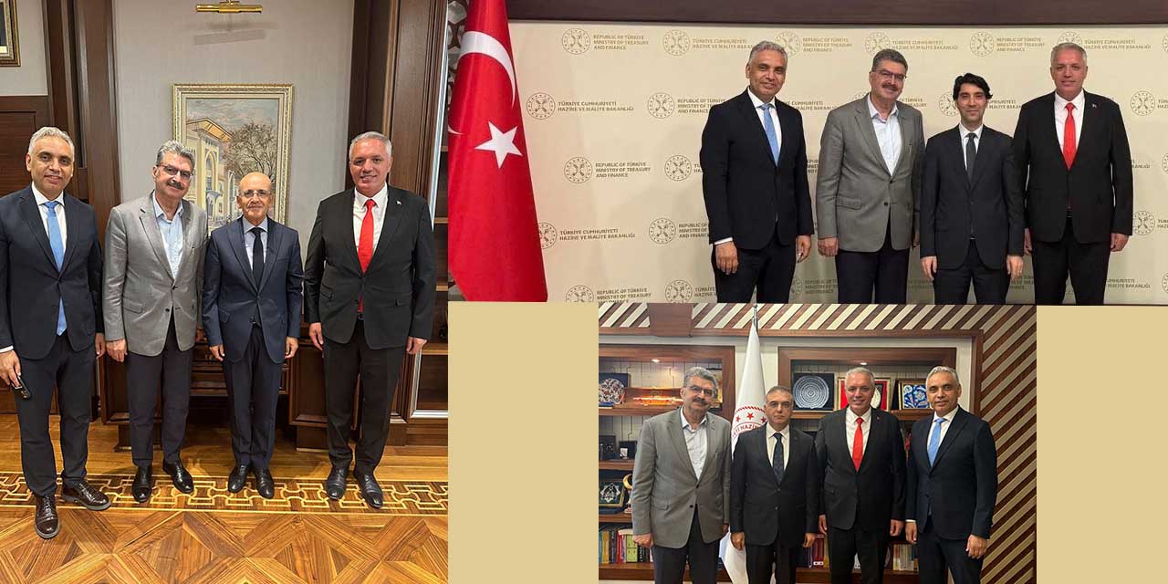 Konyalı Mali Müşavirlerden Hazine ve Maliye Bakanlığı İle TBMM’ye Ziyaret