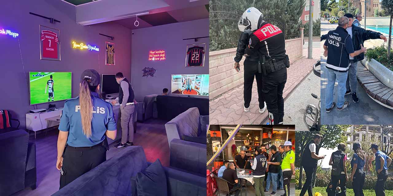 Konya Polisinden Çocuk ve Gençlerin Korunmasına Yönelik Denetim