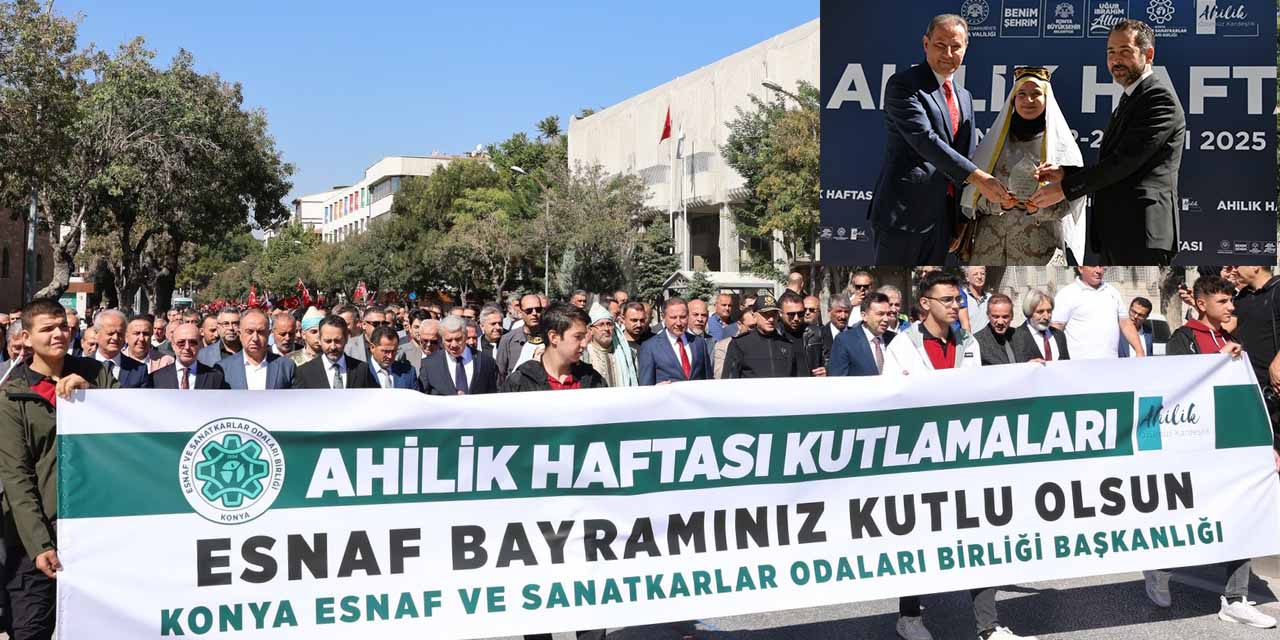 Konya’da Ahilik Haftası Coşkusu
