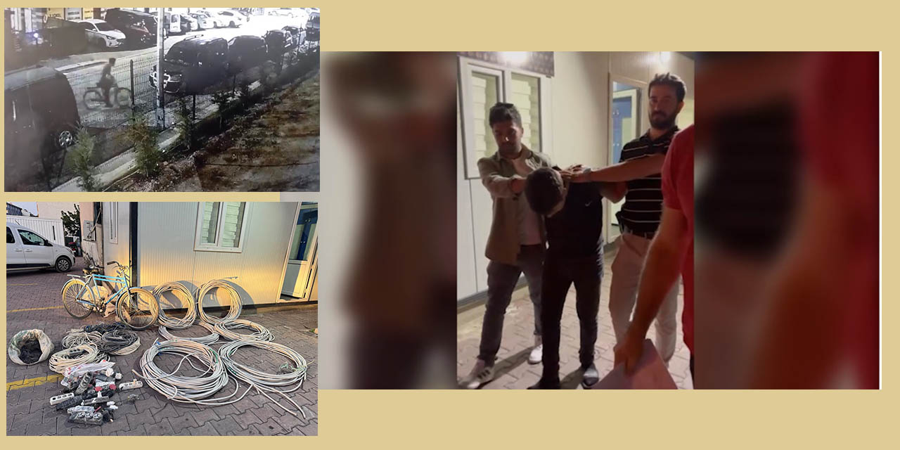 Konya’da İnşaatlara Dadanan Hırsız Kıskıvrak Yakalandı